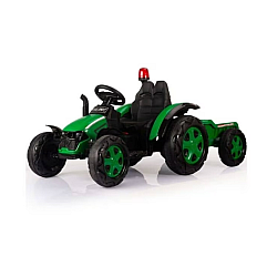 Tractor electric cu pedale pentru copii si cu remorca xxl, RDB200
