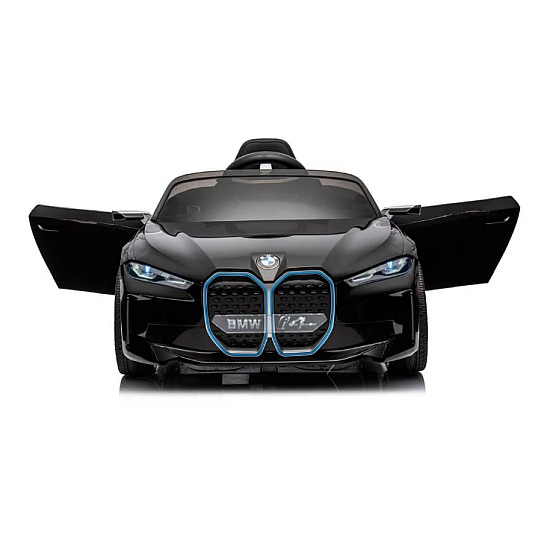 Masinuta electrica pentru copii BMW I4 cu doua usi, 12V-7Ah, LED, MP3, USB, Radio, Polipropilena, otel si scaun din piele ecologica Masinuta electrica pentru copii BMW I4 cu doua usi, 12V-7Ah, LED, MP3, USB, Radio, Polipropilena, otel si scaun din piele ecologica
