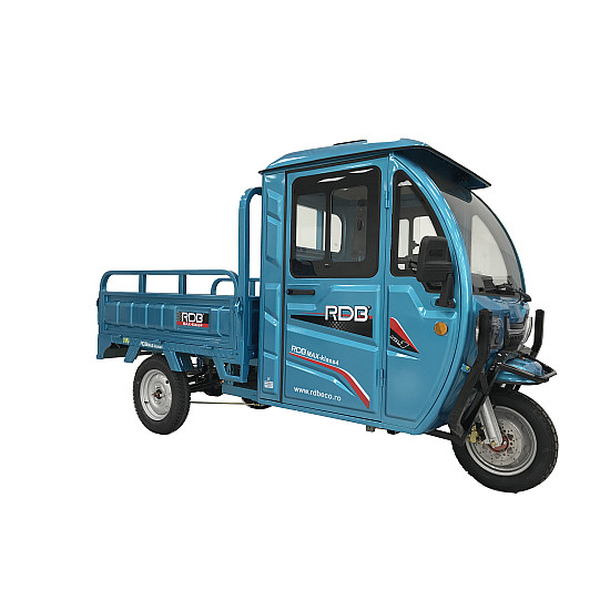 Triciclu electric, RDB MAX-Klass4, acoperis inchis, fara permis, 72V 32Ah, 4000W, 25km/h