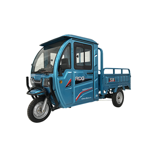 Triciclu electric, RDB MAX-Klass4, acoperis inchis, fara permis, 72V 32Ah, 4000W, 25km/h