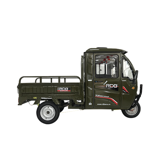 Triciclu electric, RDB MAX-Klass4, acoperis inchis, fara permis, 72V 32Ah, 4000W, 25km/h