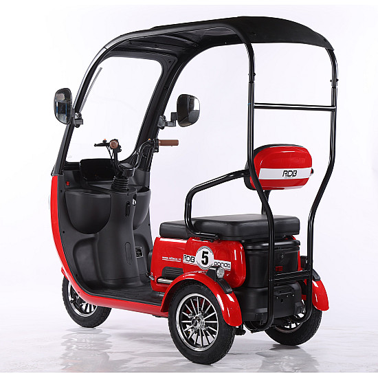 Triciclu Electric RDB Panda 5, 650W, 60V20Ah, Fără permis