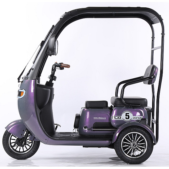 Triciclu Electric RDB Panda 5, 650W, 60V20Ah, Fără permis