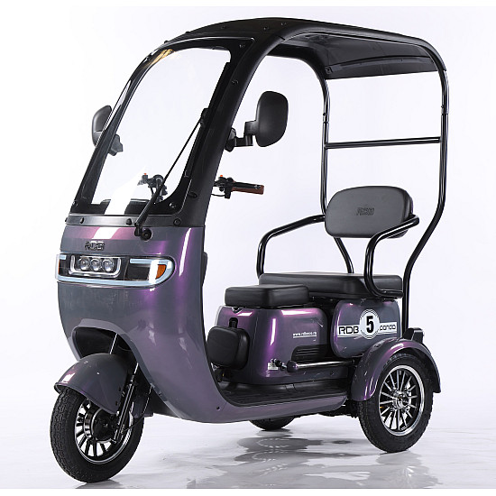 Triciclu Electric RDB Panda 5, 650W, 60V20Ah, Fără permis