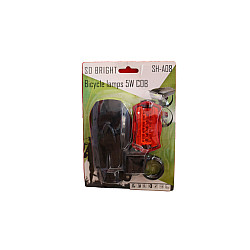 Set lumini pentru bicicletă SHA 08 08376 Set lumini pentru bicicletă SHA 08 08376
