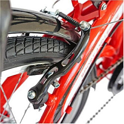 Bicicleta Velors Pliabila 20" V2055A, Rosu Bicicleta Velors Pliabila 20" V2055A, Rosu