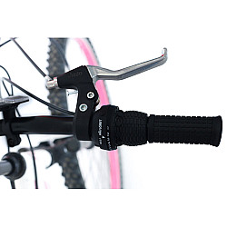 Bicicletă RDB Helena, 26 inch, Alb cu design roz, Frâne V-brake, Oțel Bicicletă RDB Helena, 26 inch, Alb cu design roz, Frâne V-brake, Oțel