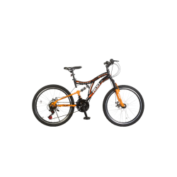 Bicicleta RDB Tatanir 24 inch, full suspension, frana disc, 2022