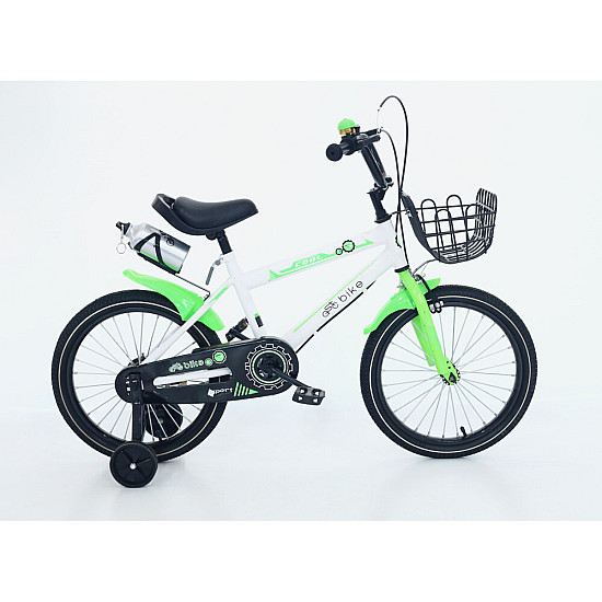 Bicicletă copii RDB ASC-871, 18 Inch, Cu roți ajutătoare și sticlă pentru apă