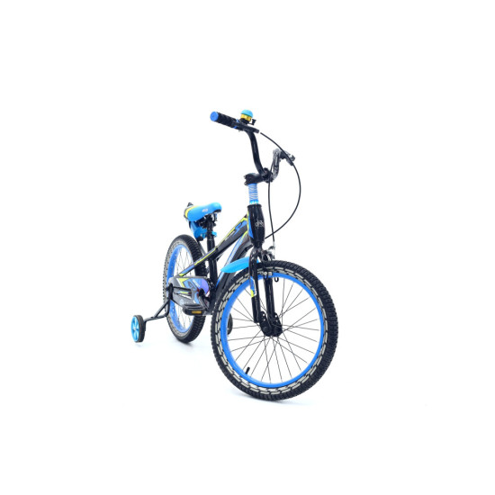 Bicicletă copii RDB ASC-872, 16 Inch, Cu roți ajutătoare și sticlă pentru apă