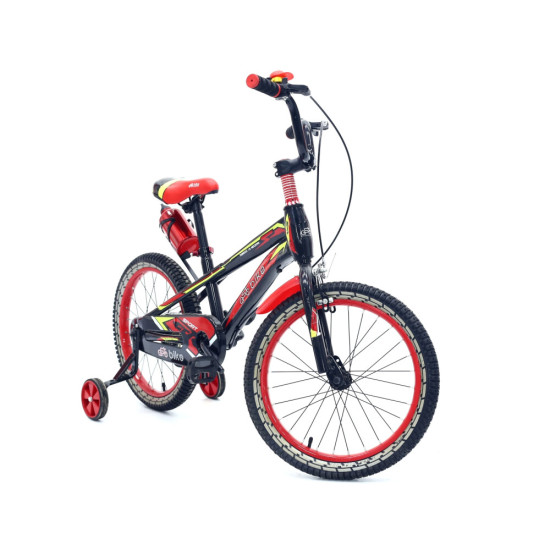 Bicicletă copii RDB ASC-872, 16 Inch, Cu roți ajutătoare și sticlă pentru apă