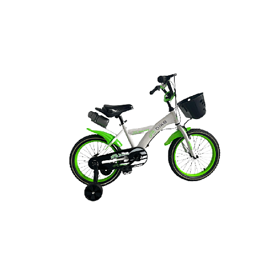 Bicicletă copii RDB ASC-893, 14 Inch, Cu roți ajutătoare și coș depozitare