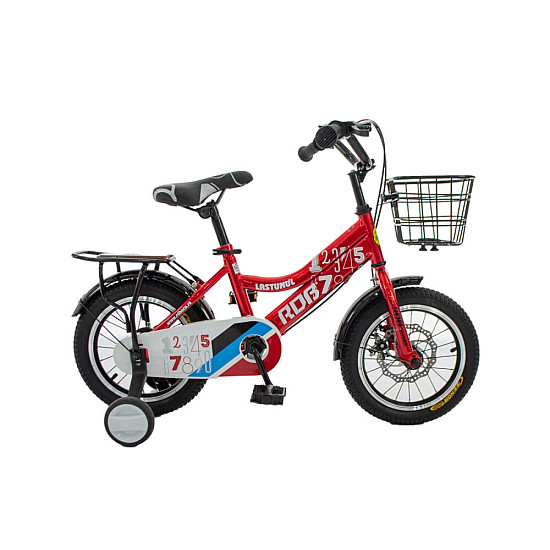 Bicicletă copii RDB Lăstunul 18 inch, portbagaj