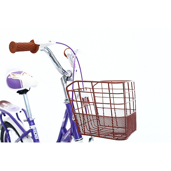 Bicicletă copii RDB LEBĂDA 16 Inch cu coșuleț și roți ajutătoare Bicicletă copii RDB LEBĂDA 16 Inch cu coșuleț și roți ajutătoare