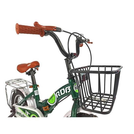 Bicicleta Copii "RDB Pescarusul" Verde, Pliabila, cu Frana Disc (12 inch) Bicicleta Copii "RDB Pescarusul" Verde, Pliabila, cu Frana Disc (12 inch)