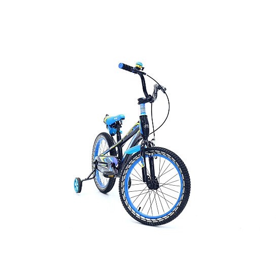 Bicicletă copii, RDB ASC-872, 14 Inch, Cu roți ajutătoare și sticlă pentru apă