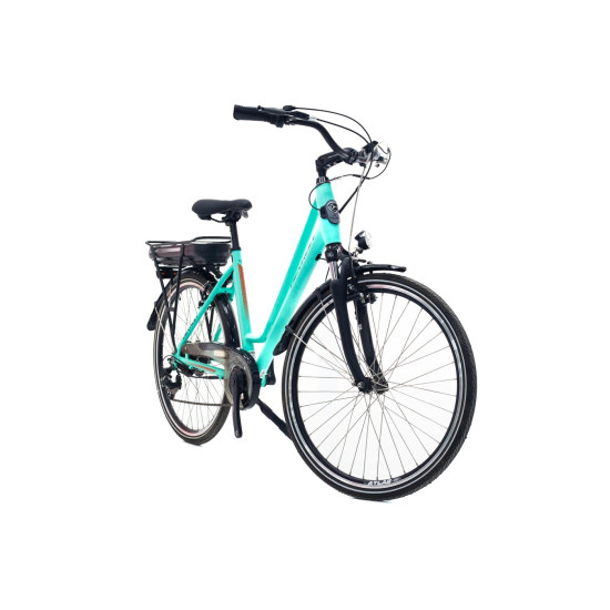 Bicicletă Electrică RDB Devron City Albastru Deschis 26 Inch Bicicletă Electrică RDB Devron City Albastru Deschis 26 Inch