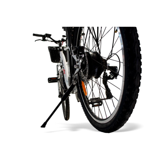 Bicicleta electrica RDB NE10, 250W, 25 km/h, autonomie 45-60 km, Alb