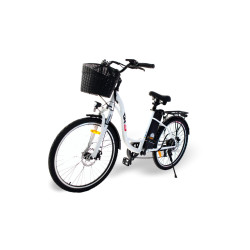 Bicicleta electrica RDB NE10, 250W, 25 km/h, autonomie 45-60 km, Alb