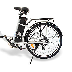 Bicicleta electrica RDB NE10, 250W, 25 km/h, autonomie 45-60 km, Alb Bicicleta electrica RDB NE10, 250W, 25 km/h, autonomie 45-60 km, Alb