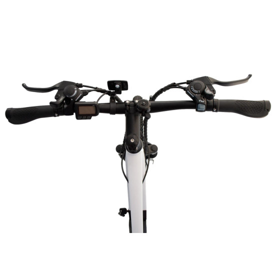 Bicicleta electrica RDB T7, 250W, autonomie 30 - 40 km, 25km/h, 36v, 10.4 Ah, Alb