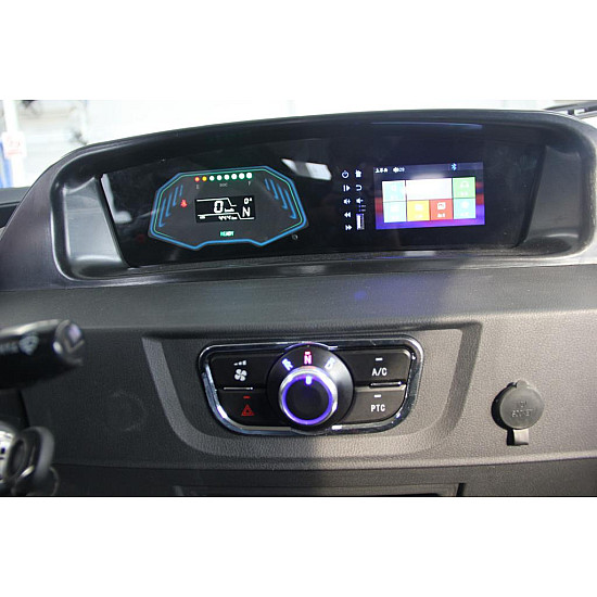 Masina electrica RDB Pony Box, Pick-up, 7000W, 45 km/h, Aer conditionat, 2023