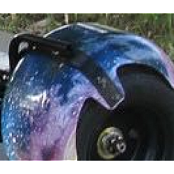 ARIPA SPATE rosu / albastru inchis / maro TX-02-6