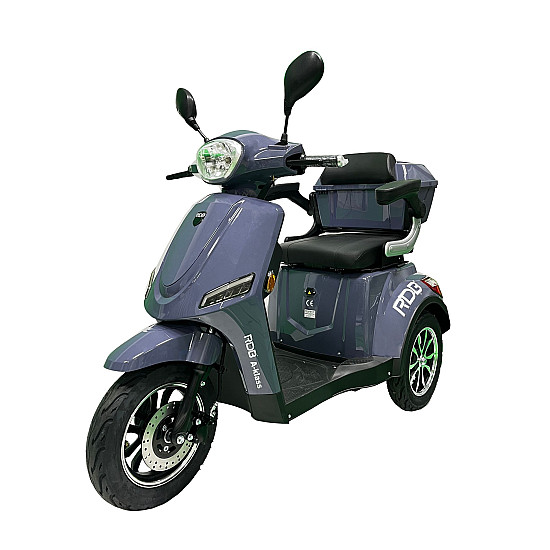 Tricicleta electrica RDB A-klass, fara permis 25km/h, Putere maximala 1200W, Baterie 60V