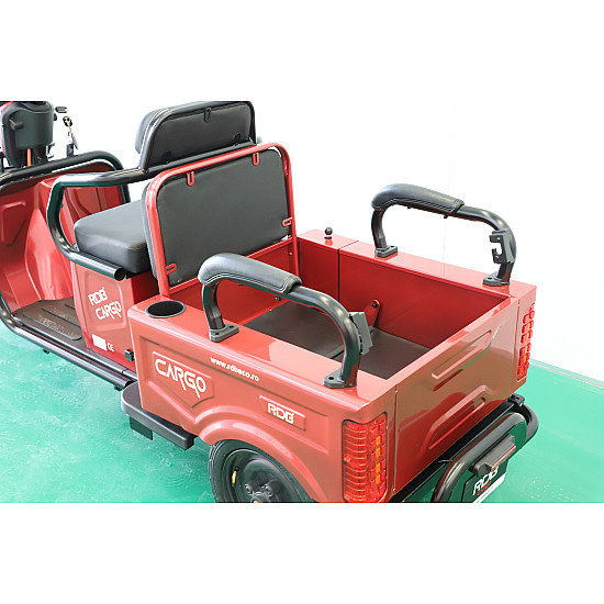 Triciclu Electric RDB CARGO, fara permis, 2000W, 25km/h