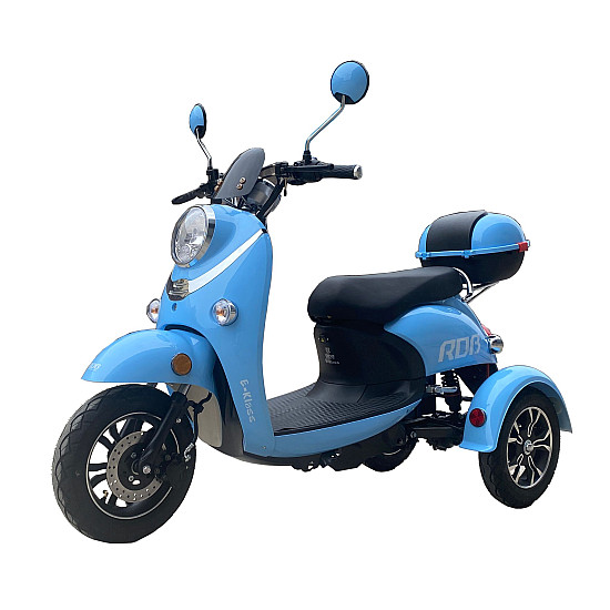 Tricicletă electrică RDB E-KLASS, 800 W, fără permis, model 2022, 25 km/h