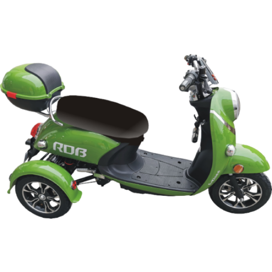 Tricicletă electrică RDB E-KLASS, 800 W, fără permis, model 2022, 25 km/h
