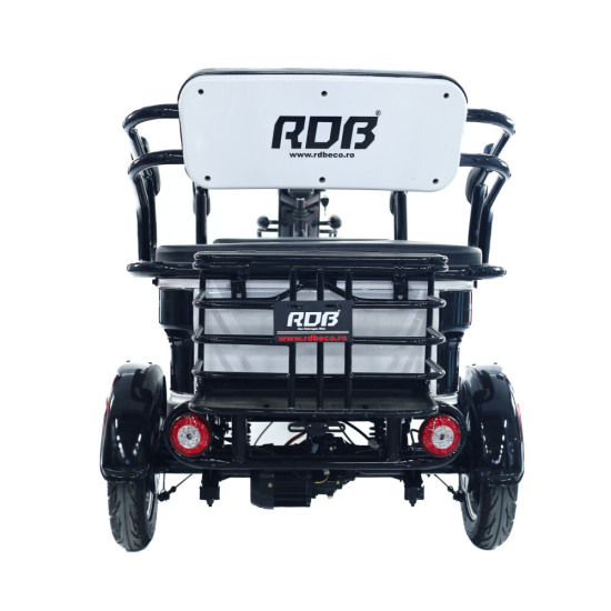 Triciclu electric RDB G-Klass fara permis, 1500W, 25 km/h