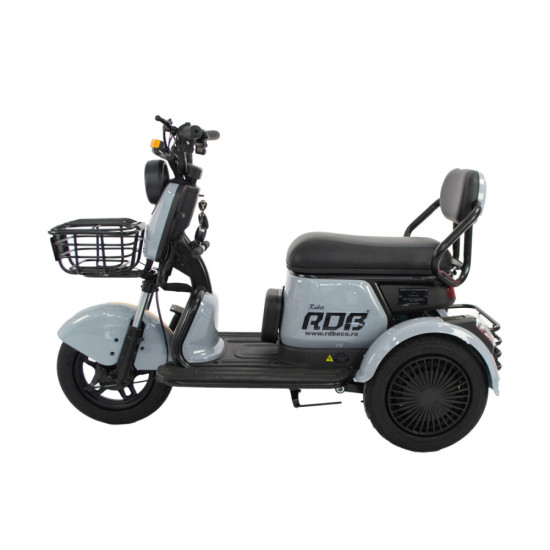 Tricicleta electrica RDB Rabbit, 1000W, 25 km/h, fara permis, 2022