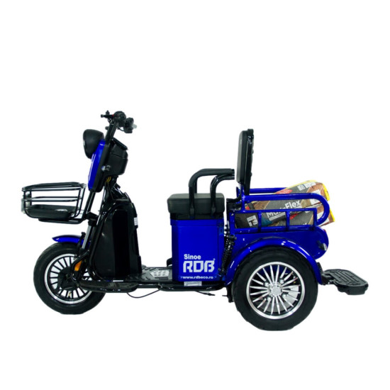 Tricicleta electrica RDB Sinoe fara permis, 500W, 2022, 25 km/h