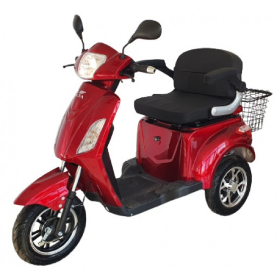 Tricicletă electrică VM4 Volta fara permis, 25 km/h, 1000W, autonomie 50 km, 2022