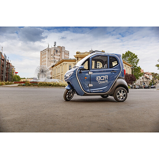 Masina electrica cu 3 roti RDB PIXEL, 2100W, 72V si 25km/h, Fara permis