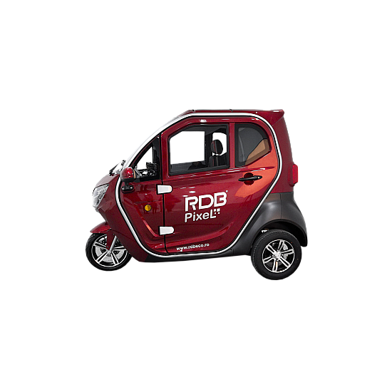 Masina electrica cu 3 roti RDB PIXEL, 2100W, 72V si 25km/h, Fara permis
