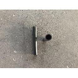 Furtunul de cauciuc negru de frana picior Furtunul de cauciuc negru de frana picior