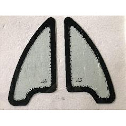 Sticla triunghiulara fereastra Sticla triunghiulara fereastra